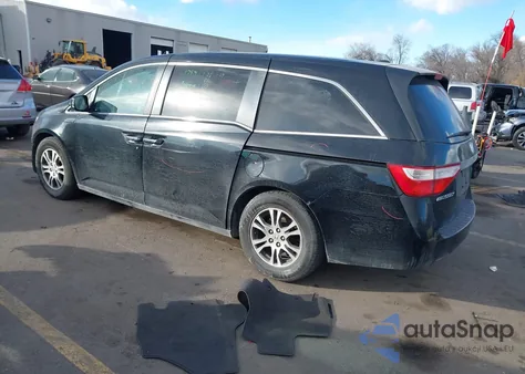 2012 Honda Odyssey Ex-L z USA, uszkodzony, nr VIN 5FNRL5H63CB079867